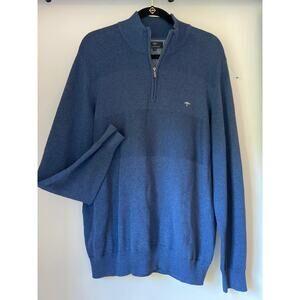 Fynch-Hatton Mens Zip Golf Sweater Sz XXXL